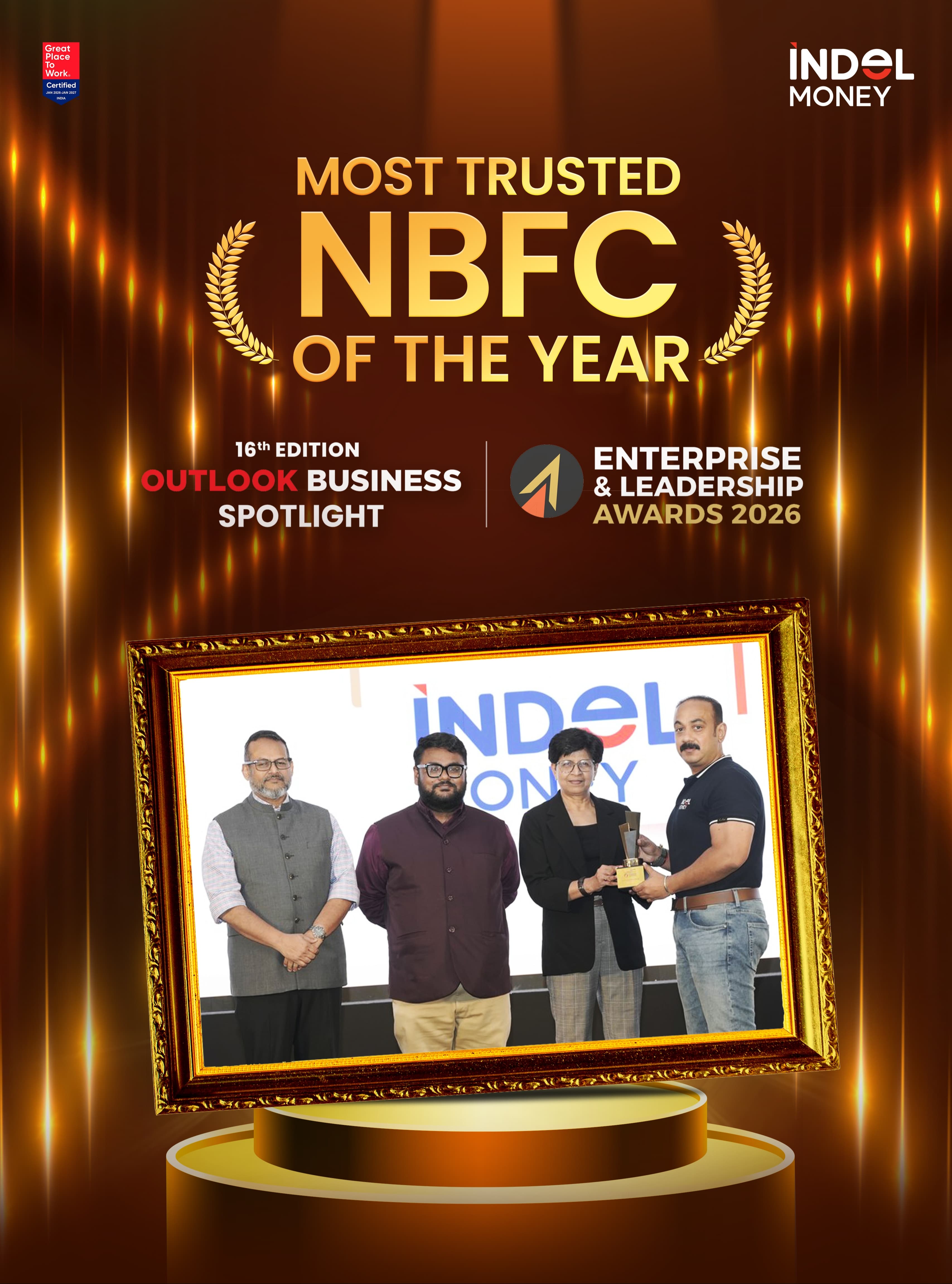 Most Trusted NBFC of the year